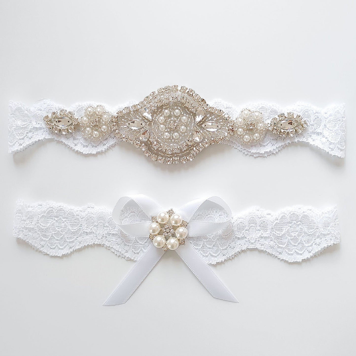 Garter Rhinestone - 2 Piece
