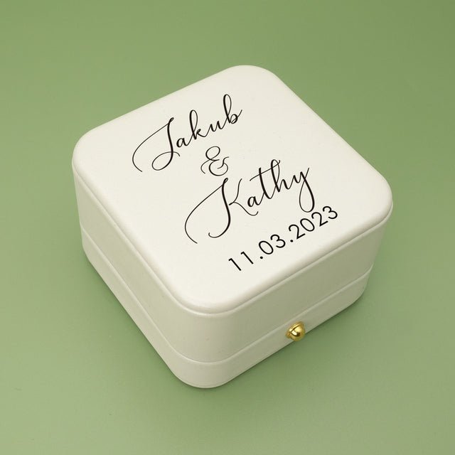 Ring Box - White - Bridal Bazaar