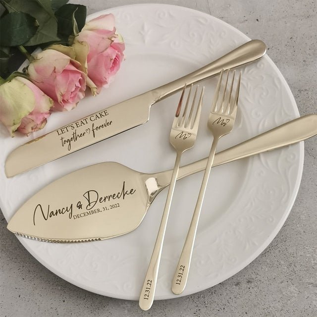 Cake Cutting Set - Bridal Bazaar