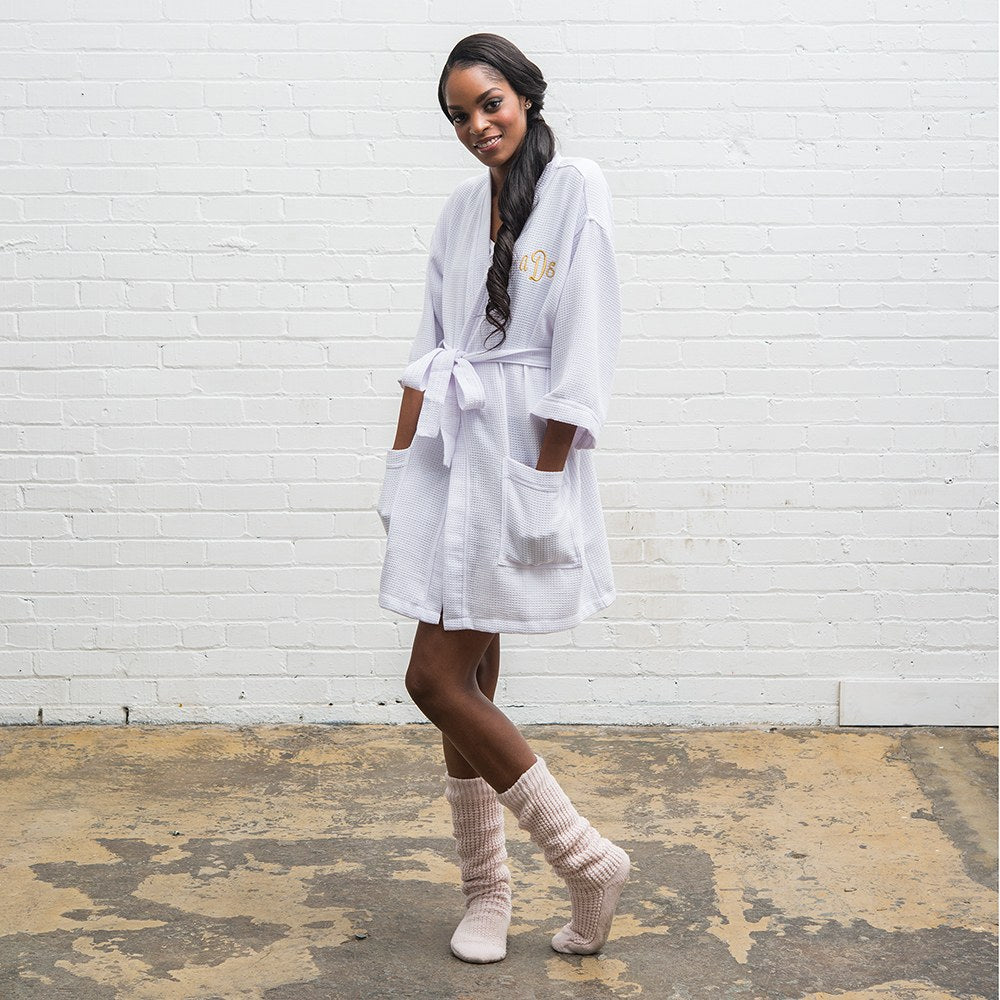 Bridal Robes - Waffle Robe