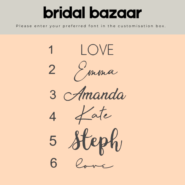Candle Gifts Name Cards