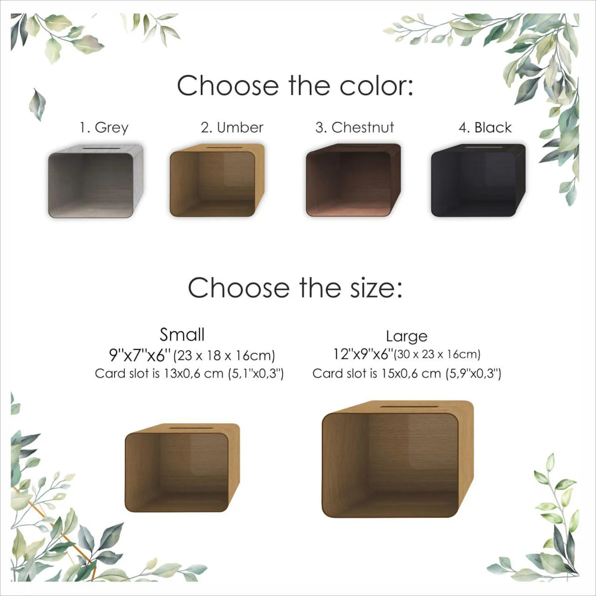 Wedding Card Box - Plywood - Bridal Bazaar