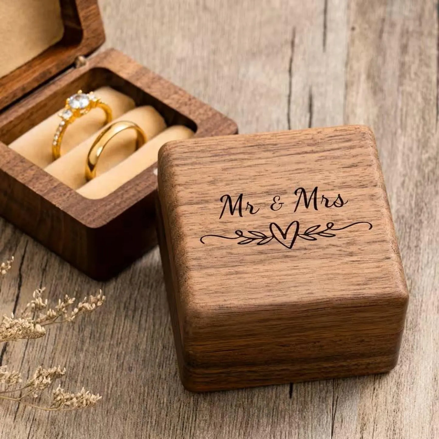 Ring Box - Handmade