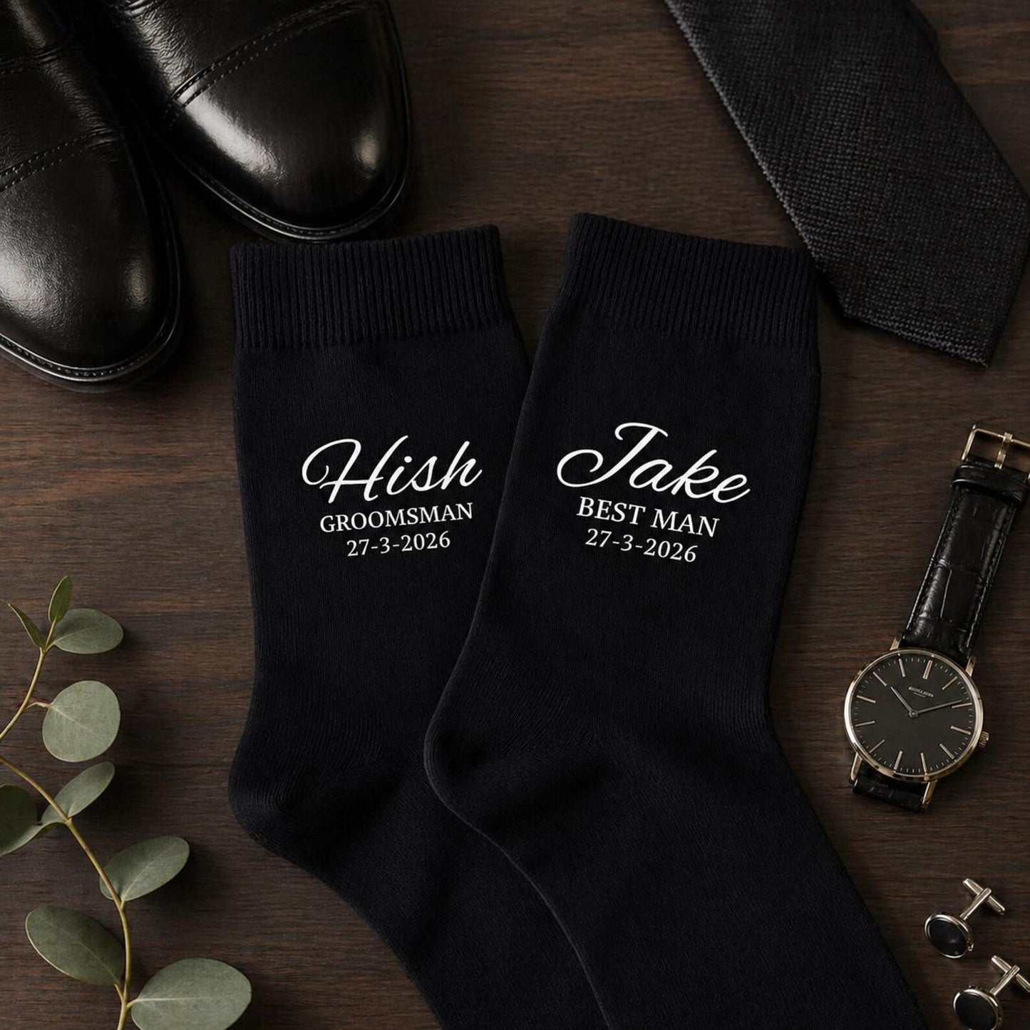 Groomsmen Custom Socks