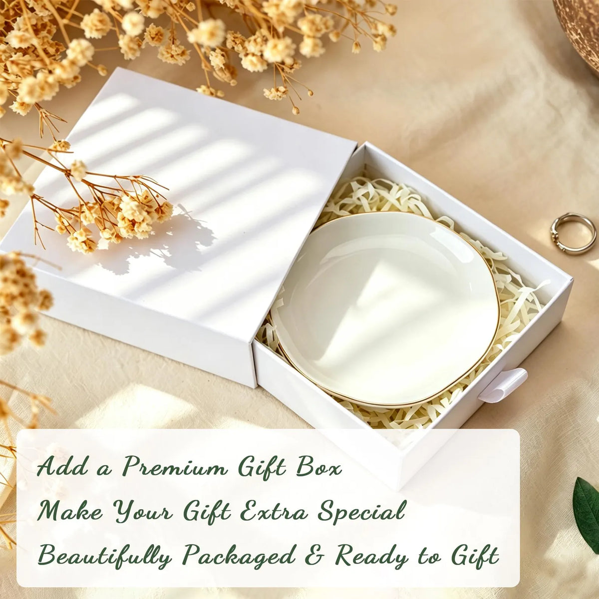 Personalised Ring Dish – Ceramic Gift - Bridal Bazaar