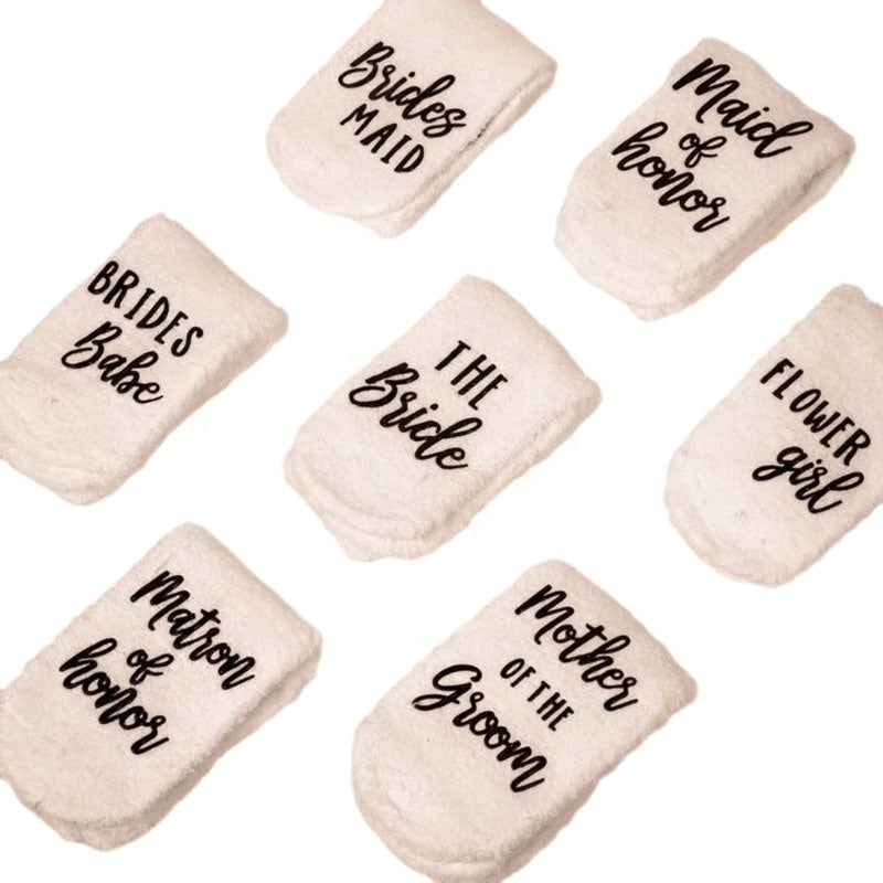 Bridal Party Personalised Socks
