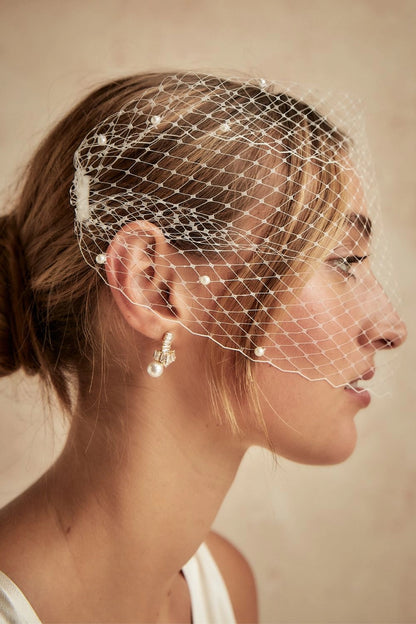 Bride Veil - Birdcage Phoebe