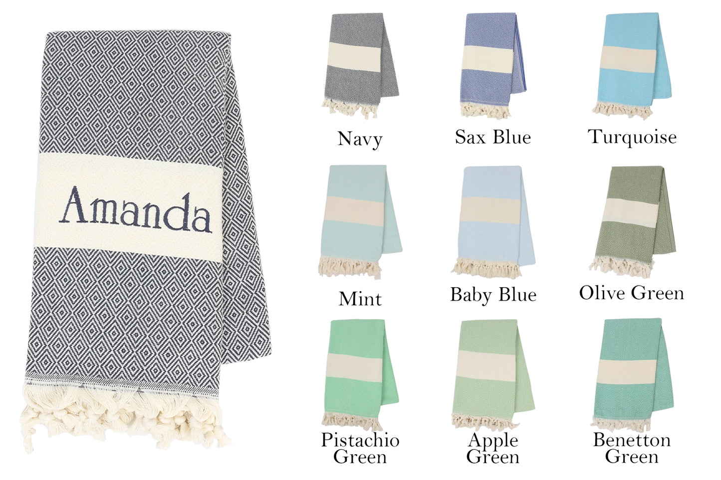 Bridesmaids Gifts - Turkish Towel