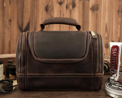 Leather Dopp Kit – Groomsmen Gift