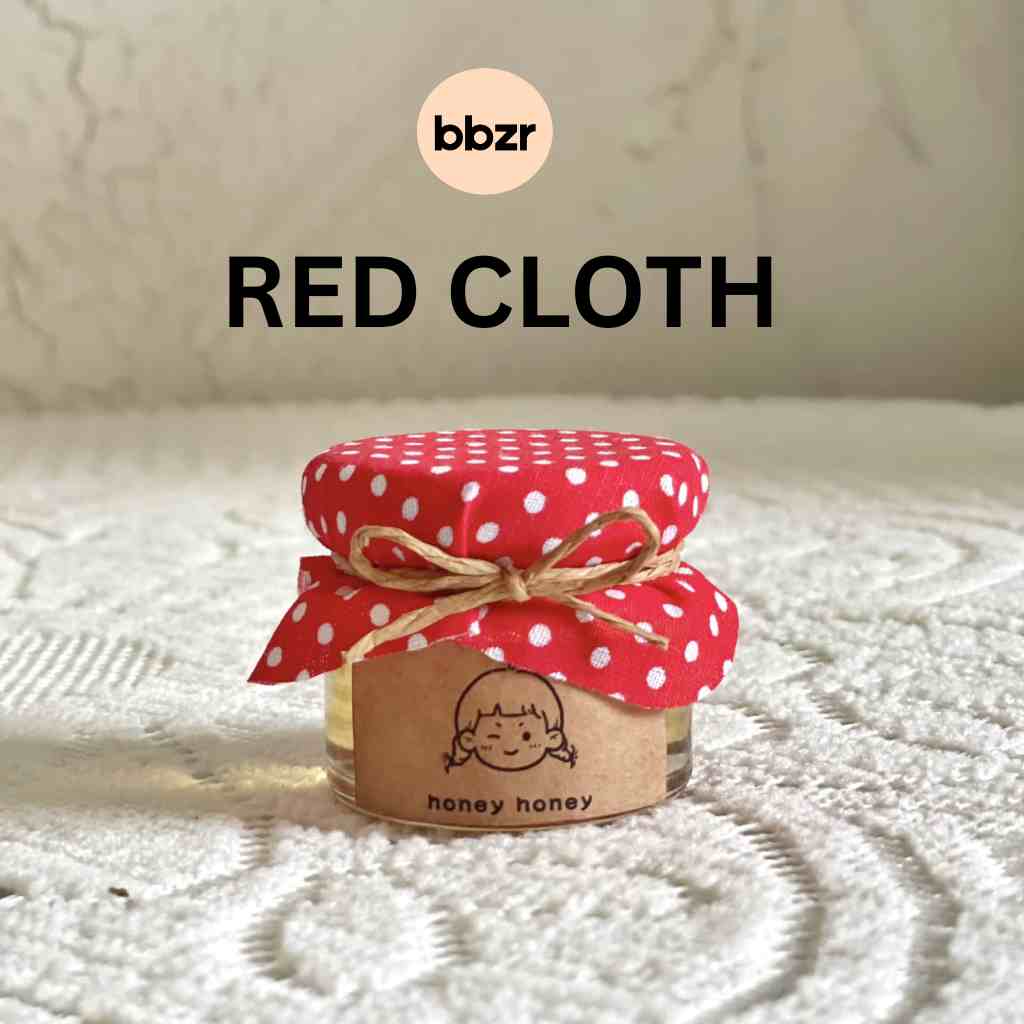Guest Favours - Jam Jars + Cloth
