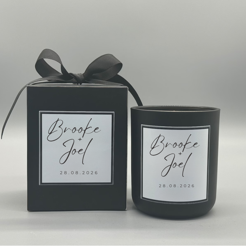 Candle Box & Ribbon Personalised