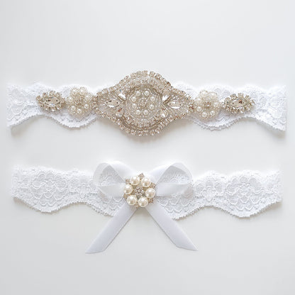 Garter Rhinestone - 2 Piece