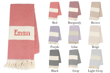 Bridesmaids Gifts - Turkish Towel
