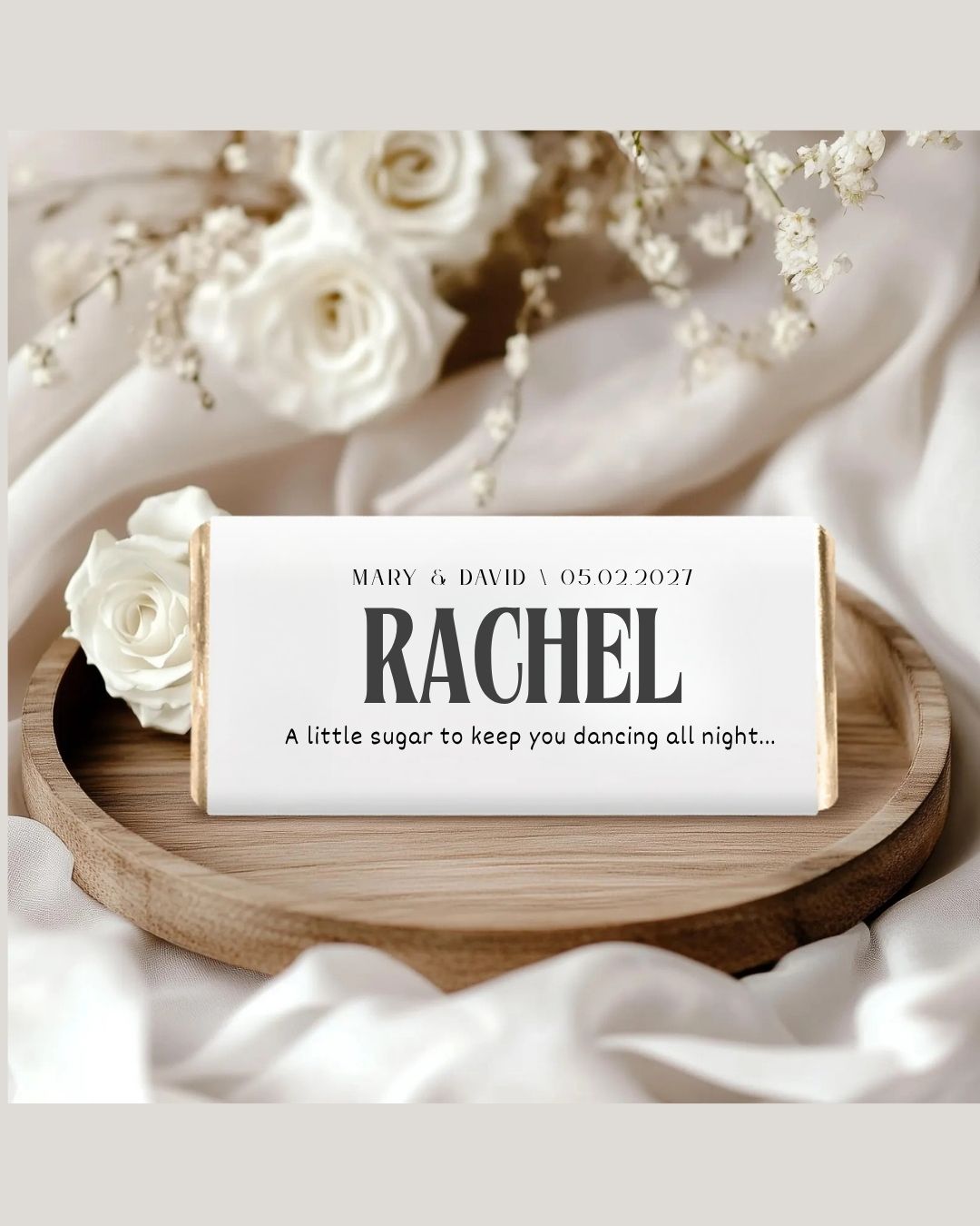 Guest Names - Chocolate Bars Personalised