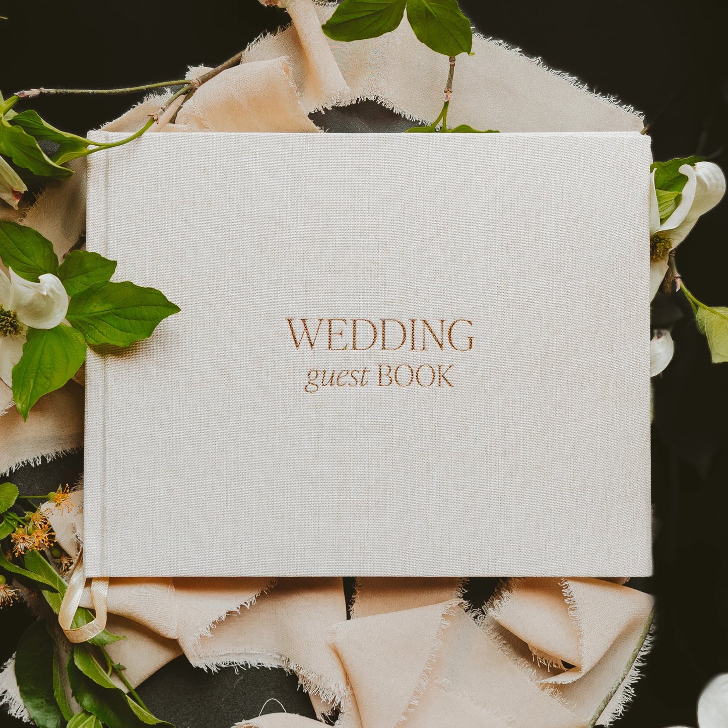 Guestbook - Fabric Gold