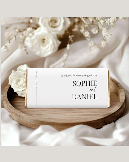 Guest Names - Chocolate Bars Personalised