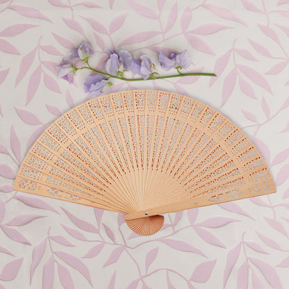 Hand Fan - Sandalwood