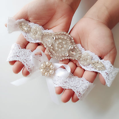 Garter Rhinestone - 2 Piece