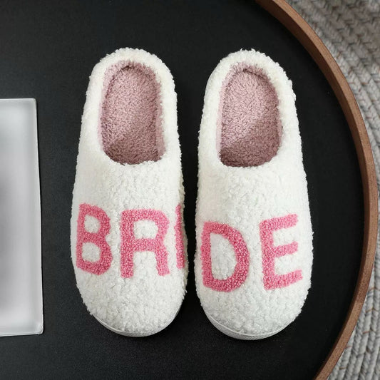 Bridal Slippers - Big Fluffy