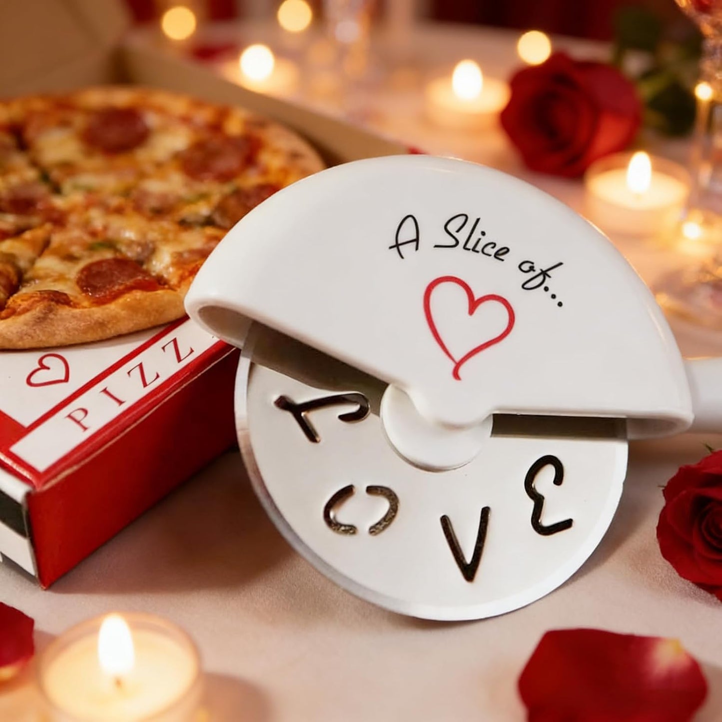 Guest Favours - Love Pizza Cutter