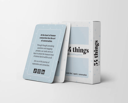54 Things to Ask Wedding Guests – Conversation Starter Cards