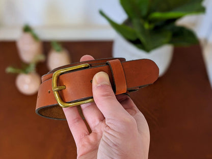 Groomsmen Belts - Leather Personalised