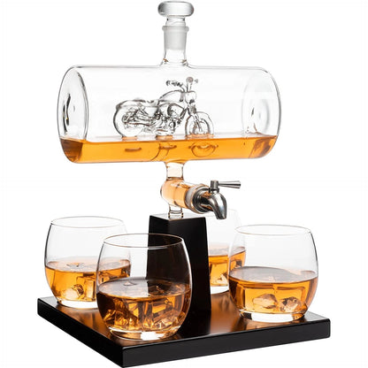 Whisky Decanter - Motorcycle