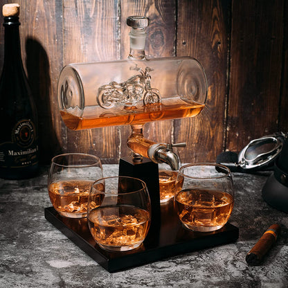 Whisky Decanter - Motorcycle