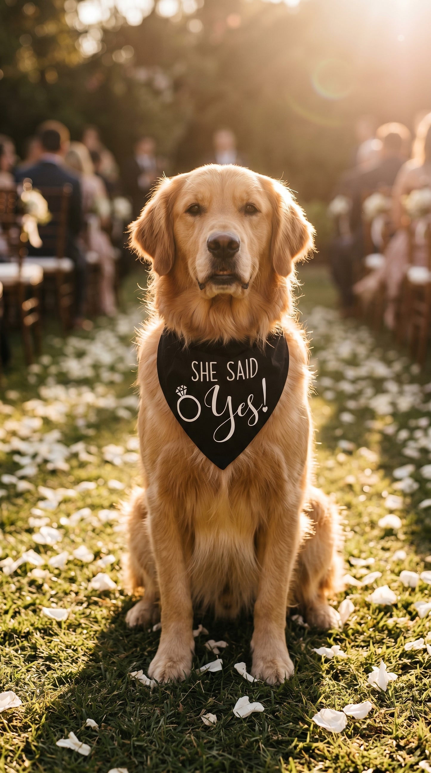 Dog Bandana & Tuxedo