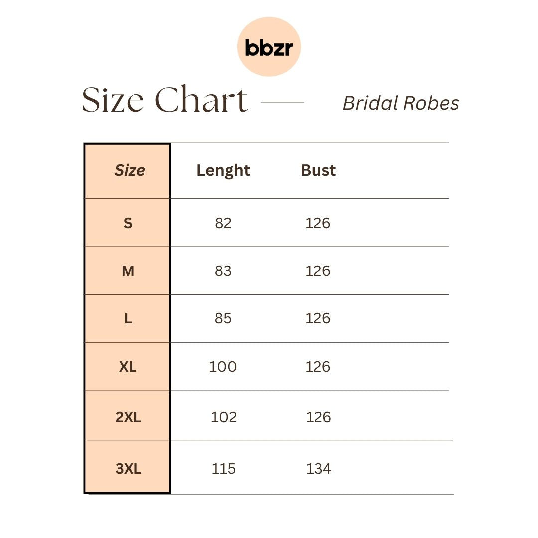 Bridal Robes - Traditional Silk