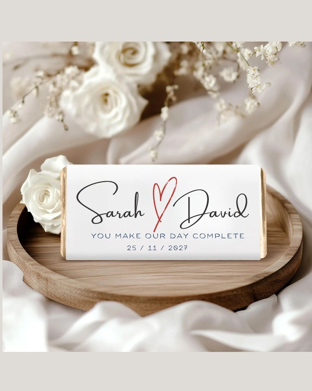 Guest Names - Chocolate Bars Personalised