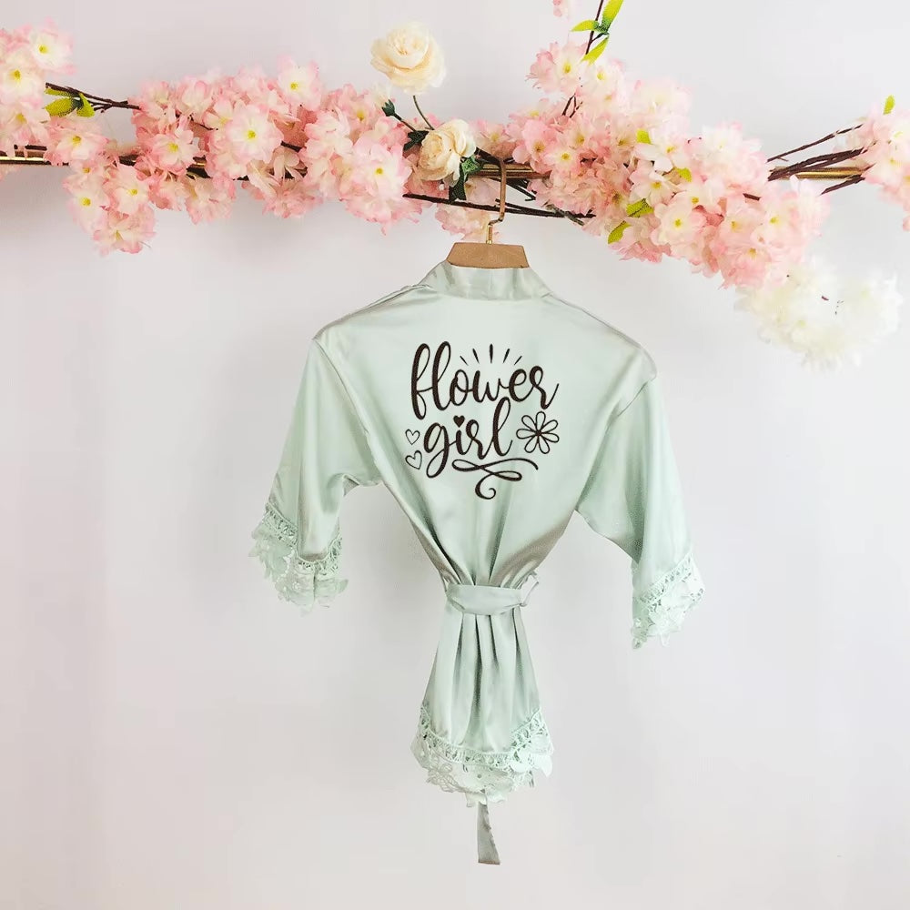 Bridal Robes - Flower Girls
