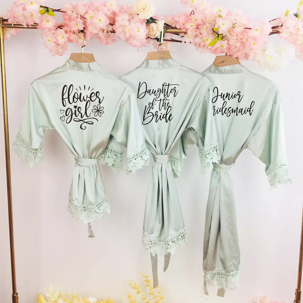Bridal Robes - Flower Girls