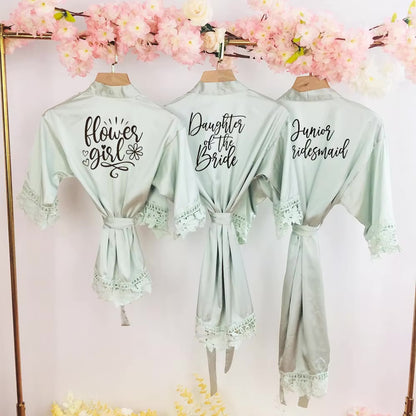Bridal Robes - Flower Girls