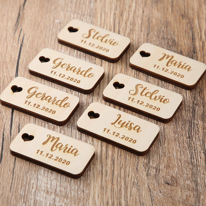 Guest Names - Wood