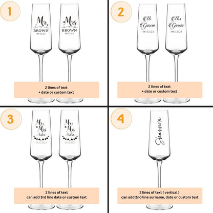 Champagne Flutes - Glassware