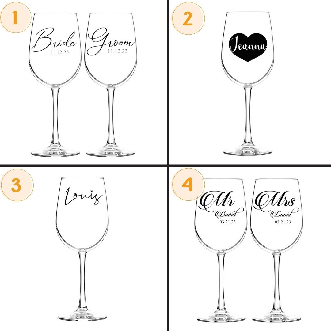 Wine Glassware - Customised