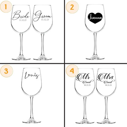 Wine Glassware - Customised