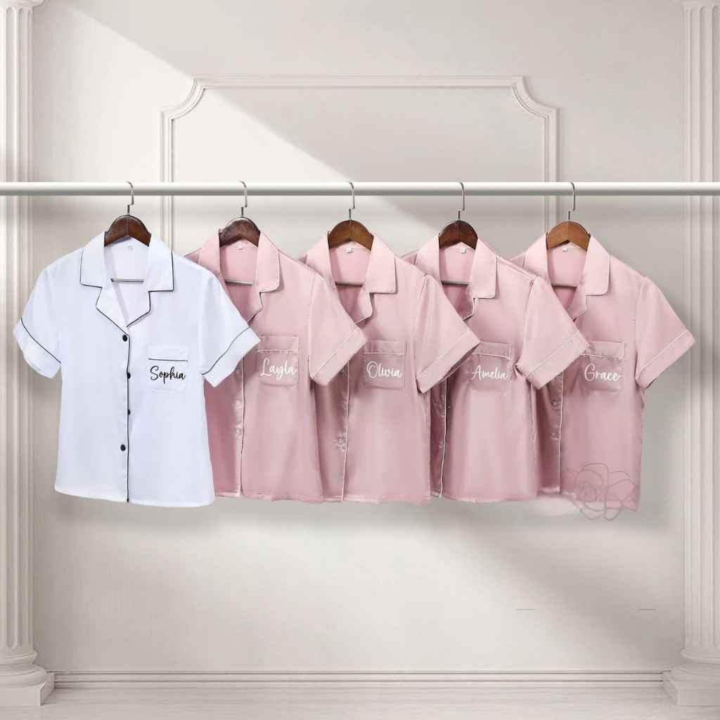 Bridal Short Sleeve Pyjamas