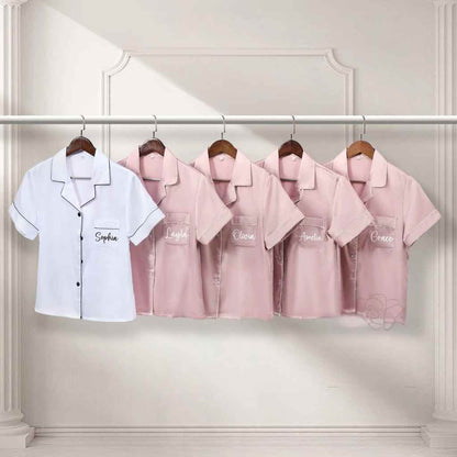 Bridal Short Sleeve Pyjamas