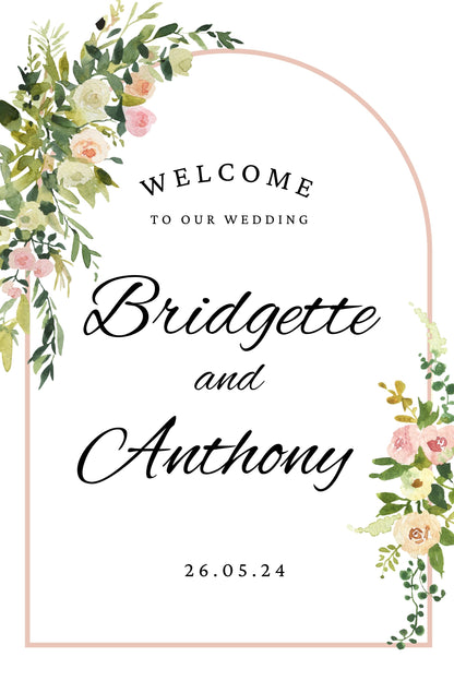 Digital Print - Welcome Names