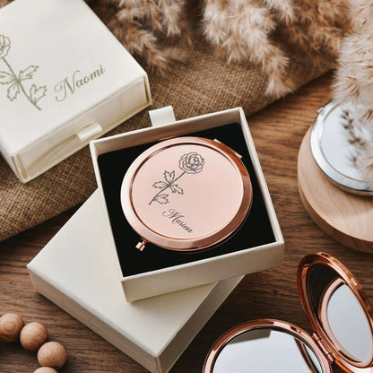 Bridesmaids Gifts - Mirror & Box