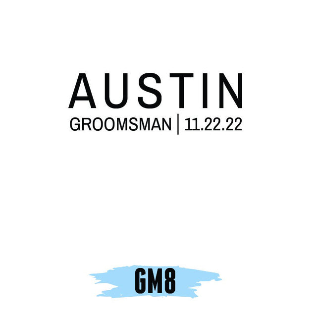Shot Glasses - Groomsmen
