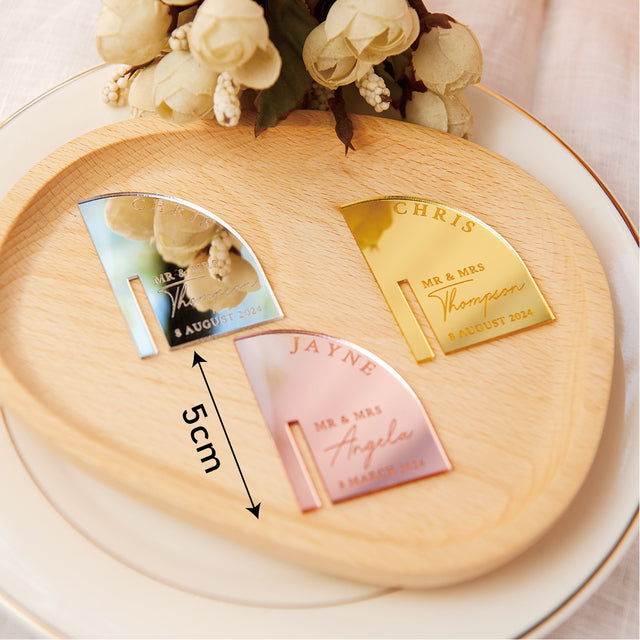 Name Place Cards - Drink Tags  (20pcs)