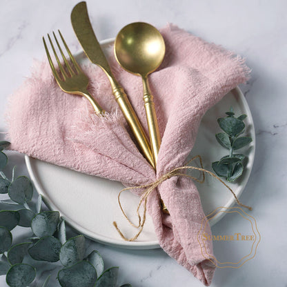 Table Gauze Napkin Cloths - Decor