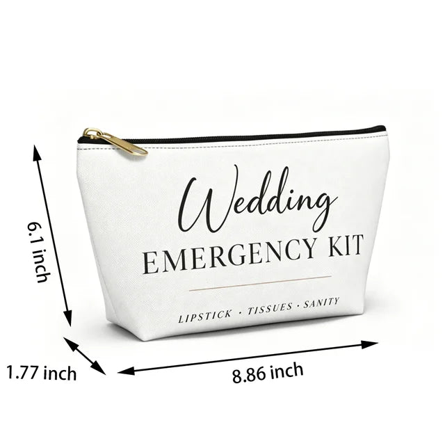 Wedding Emergency Kit Bag | Empty Bridesmaid Survival Pouch - Bridal Bazaar