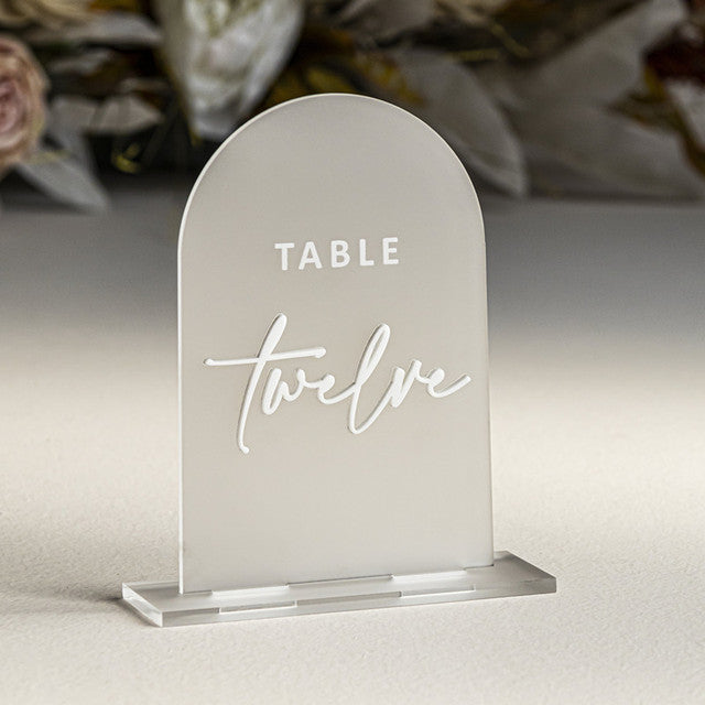 Table Numbers - Acrylic