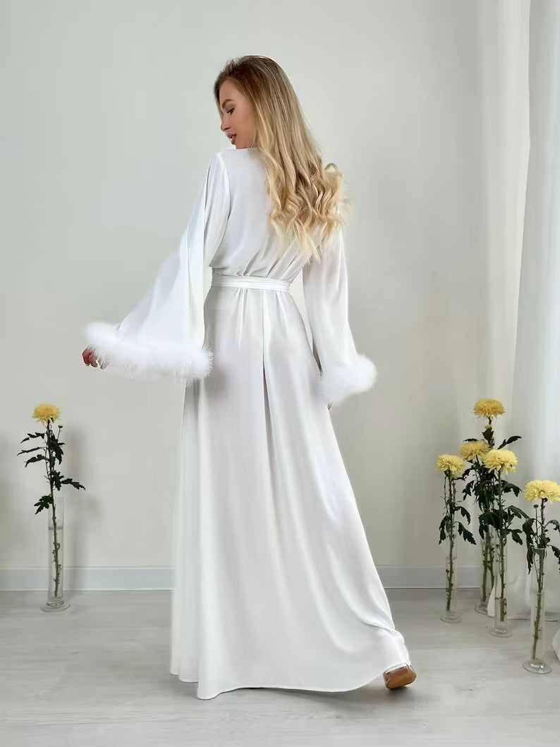 Bride Robe -  Maxi Long