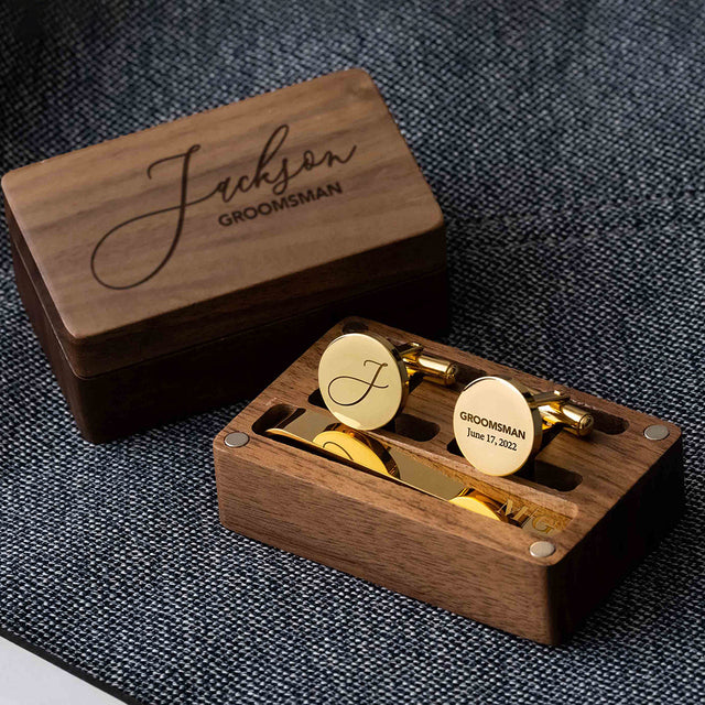 Cufflinks & Tie Clip Pack