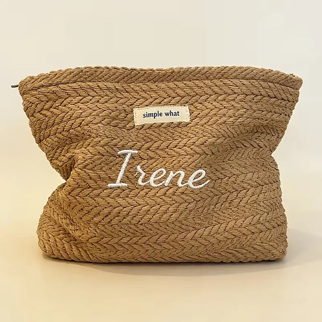 Bridesmaid Gifts - Woven Makeup Pouch
